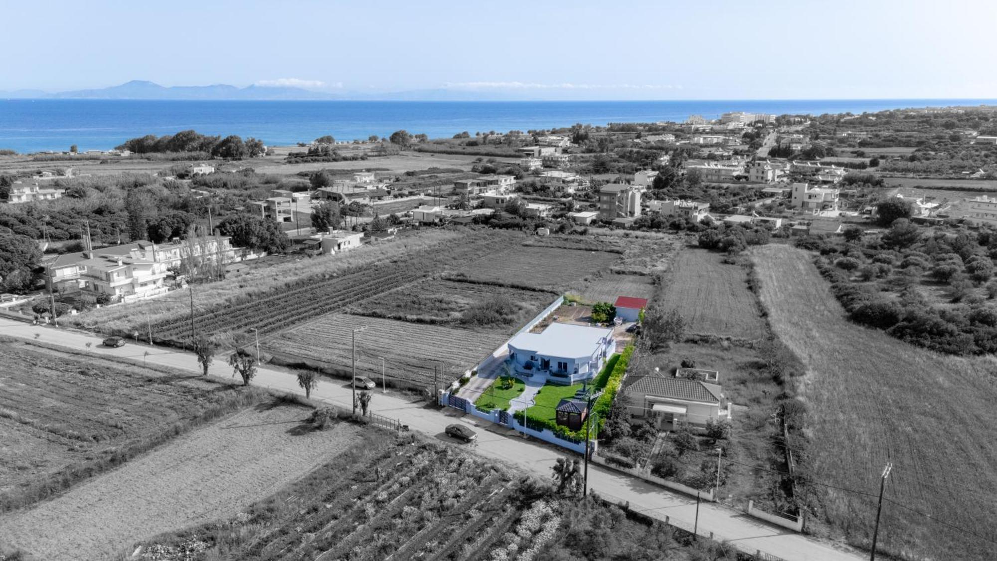 Villa Giota Luxury Living Theológos Exterior foto
